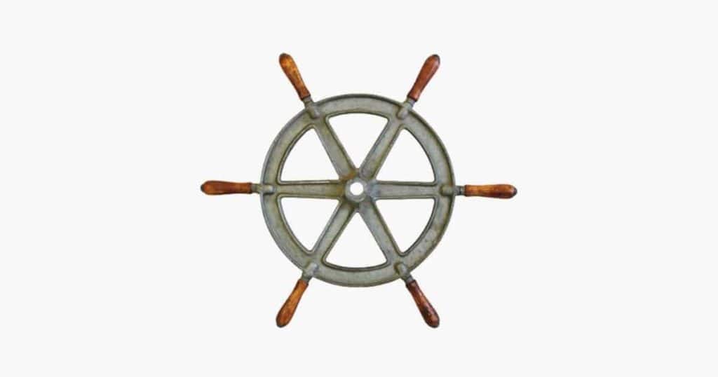 Nautical ships wheel