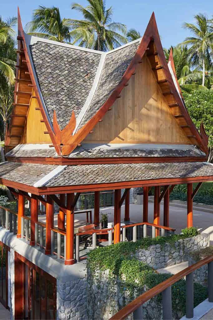 Tropical houses in phuket