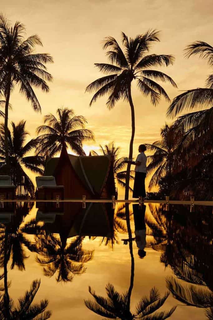 Tropical houses in phuket outdoor pool