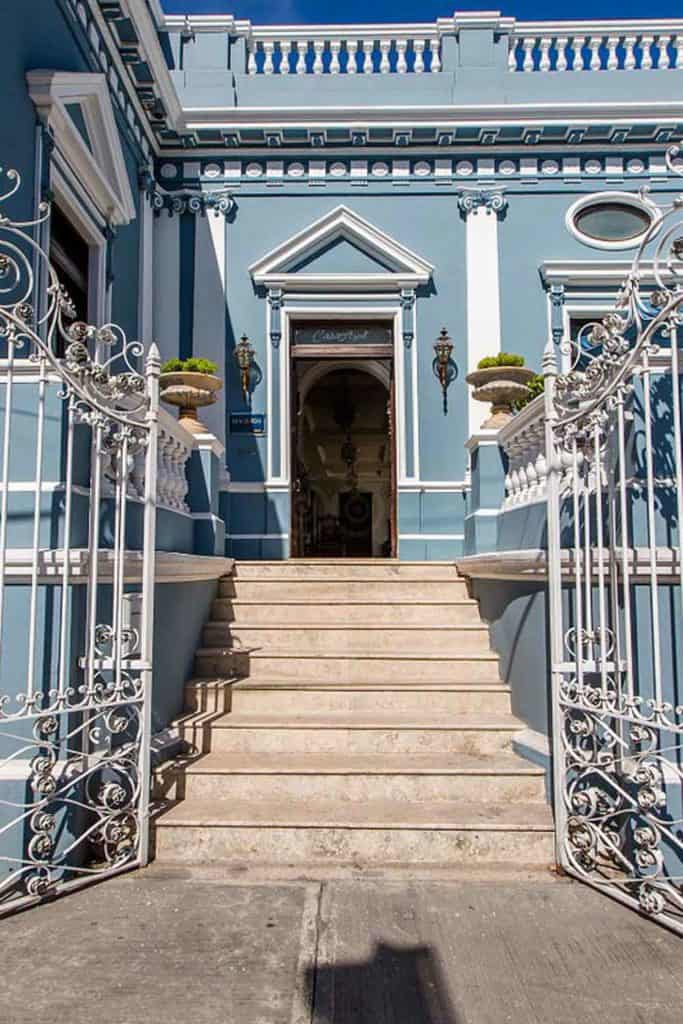 Hotels In Merida Mexico Casa Azul Entrance