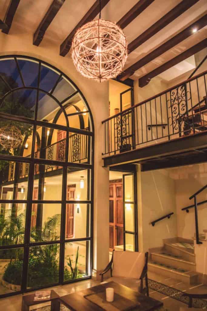 Hotels In Merida Mexico Treehouse Boutique Hotel At Night