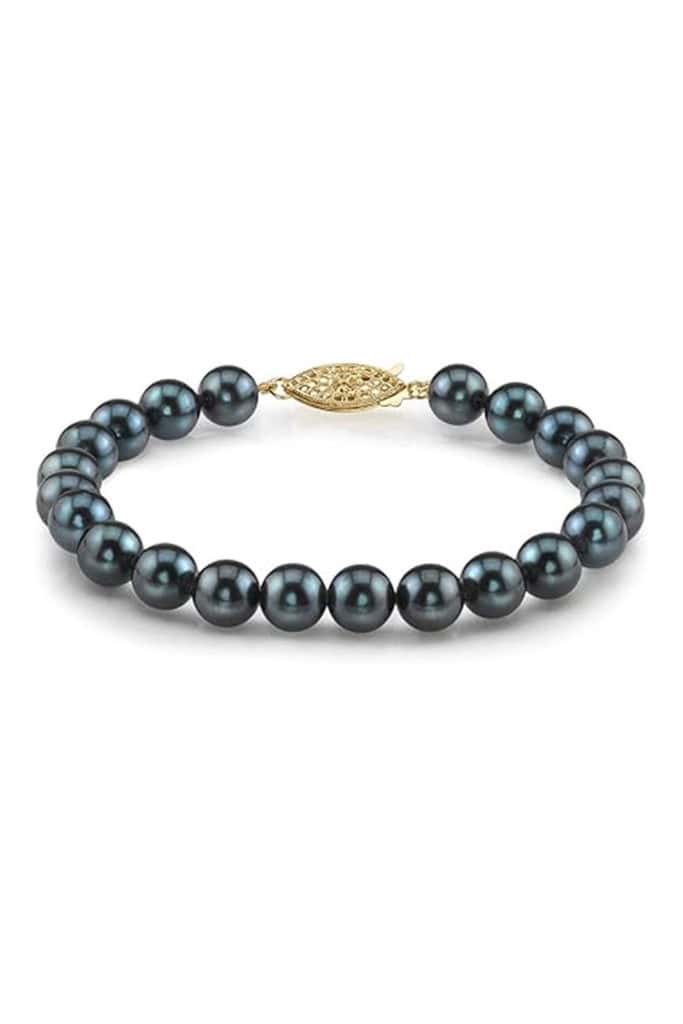 Beachy Jewelry Black Pearl Bracelet