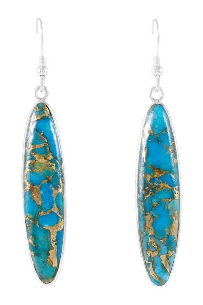 Beachy Jewelry Turquoise Earrings