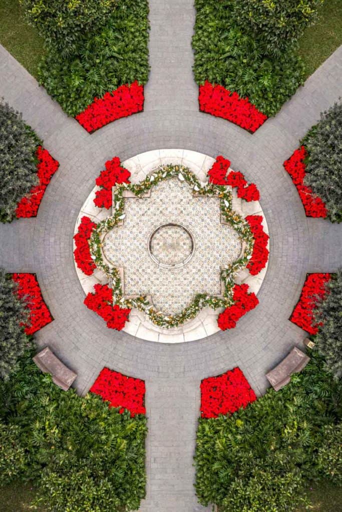 Four Seasons Mexico Inner Courtyard