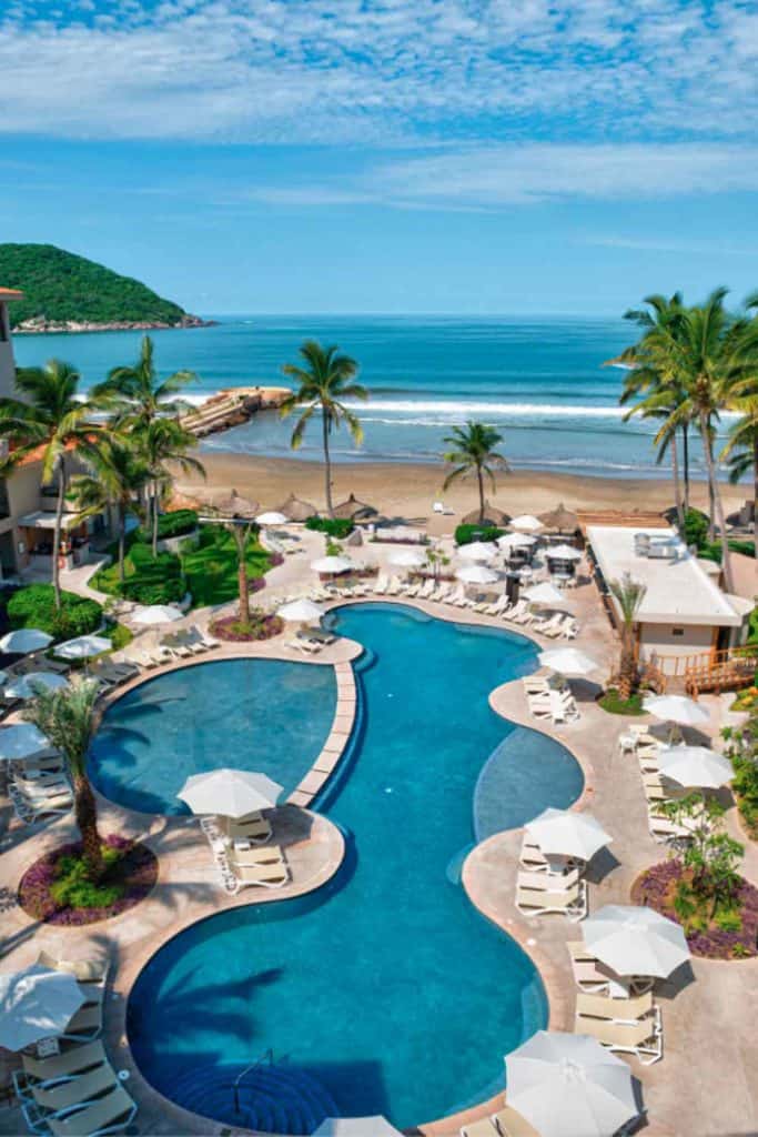 Mazatlan Resorts Pueblo Bonito Mazatlan Beach Resort Pool