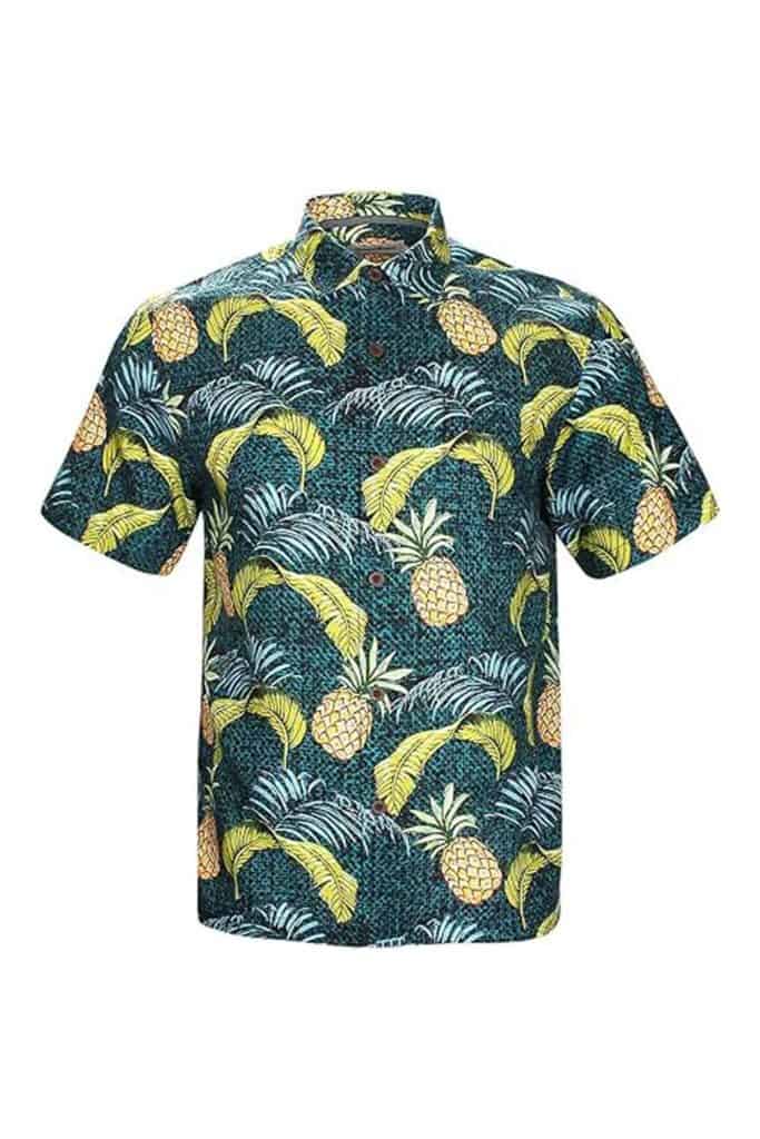 Tropical Shirts For Men With Pineapples