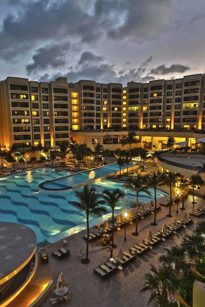Beach Hotels In Cancun Royal Sands Resort At Night