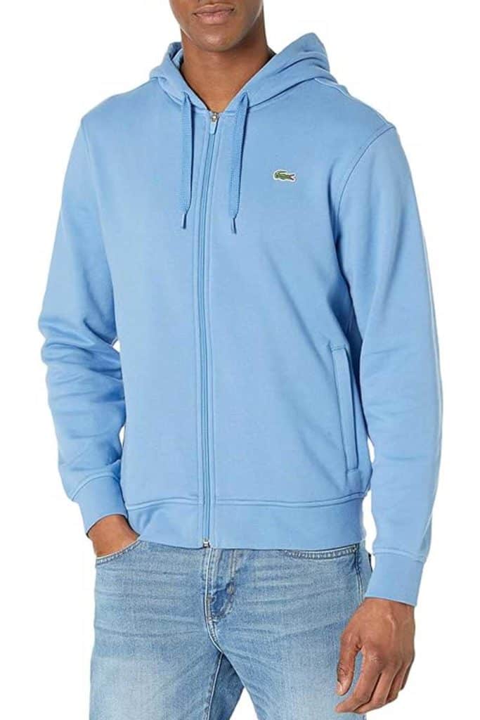 Beach Sweatshirts For Men Blue Lacoste