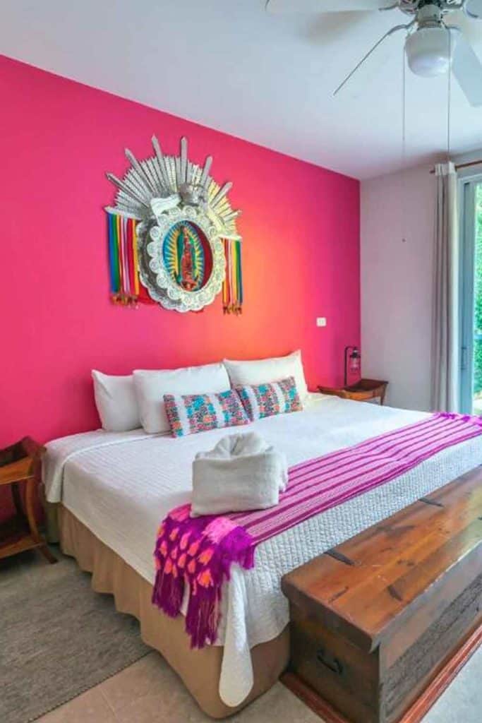 Best Hotels In Oaxaca Casa De Las Bugambilias Pink Room