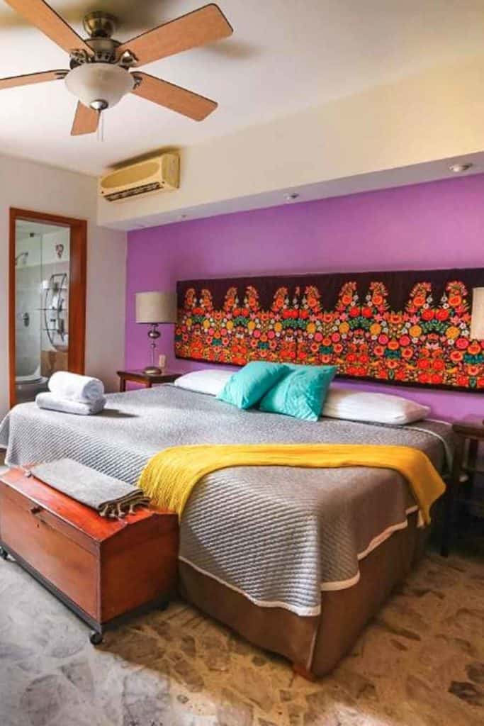 Best Hotels In Oaxaca Casa De Las Bugambilias Purple Room