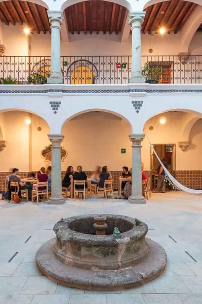 Best Hotels In Oaxaca Grana Bed And Breakfast Courtyard