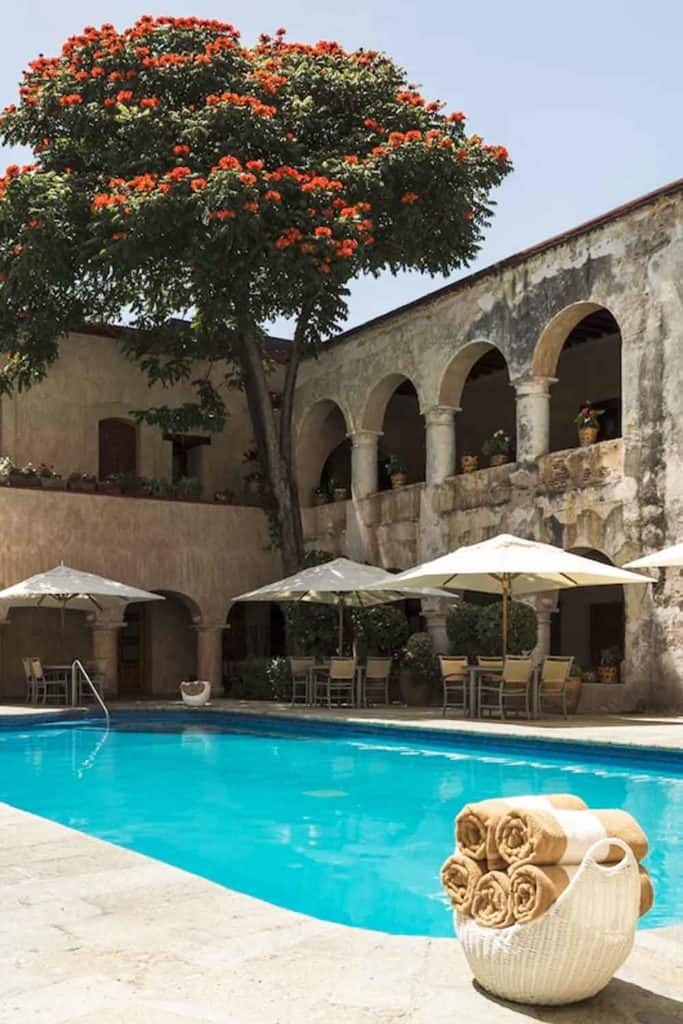 Best Hotels In Oaxaca Quinta Real Pool