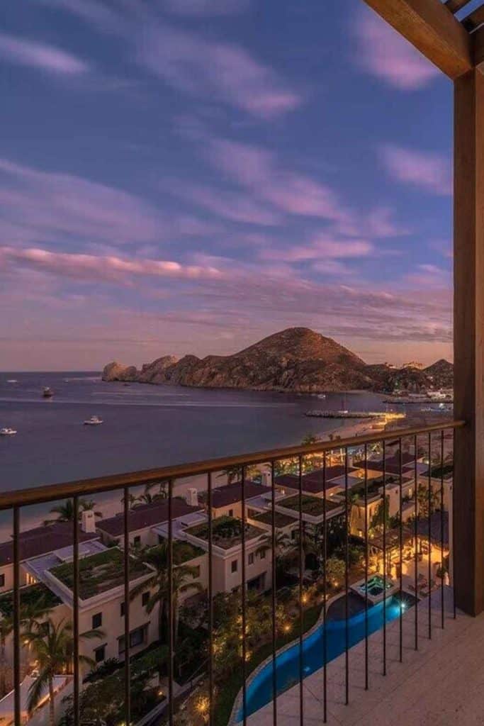 Cabo San Lucas Apartments Hacienda Beach Club Penthouse Night View