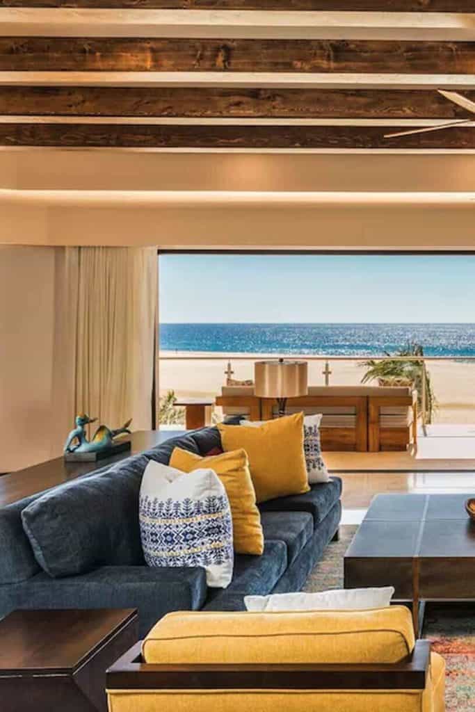 Cabo San Lucas Apartments The Ocean Club Penthouse Living Area View