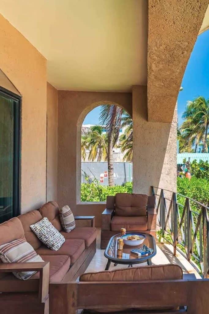 Apartments For Rent In Playa Del Carmen Condo Quinta Avenida Balcony