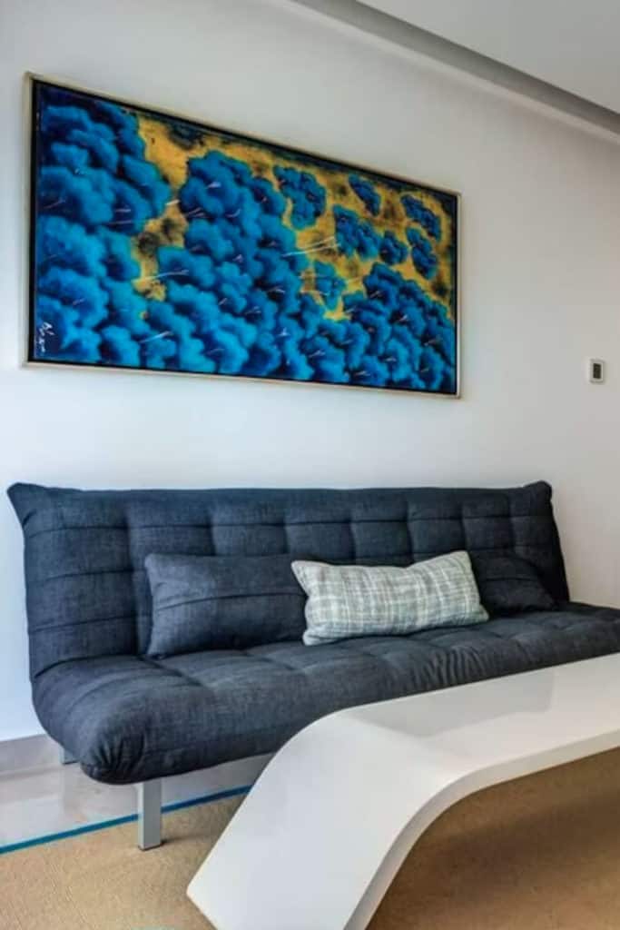 Apartments For Rent In Playa Del Carmen One Bedroom Condo Quinta Avenida Living Room