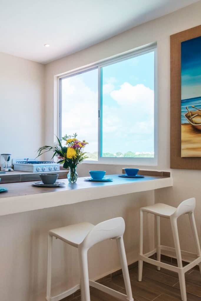 Apartments For Rent In Playa Del Carmen Playacar Condo Kitchen