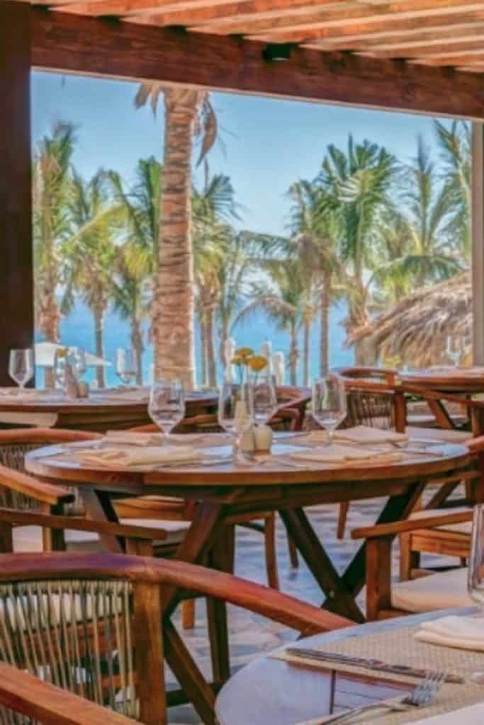 Grand Velas Cabo Cabrilla Restaurant View