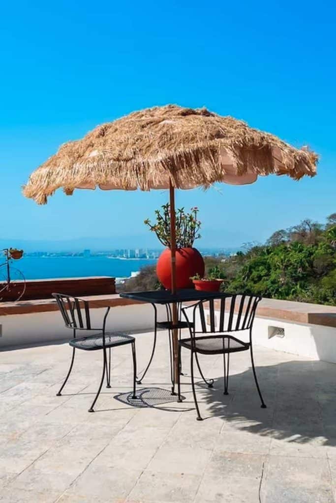 Puerto Vallarta Vacation Rentals Conchas Chinas Villa Dining Area