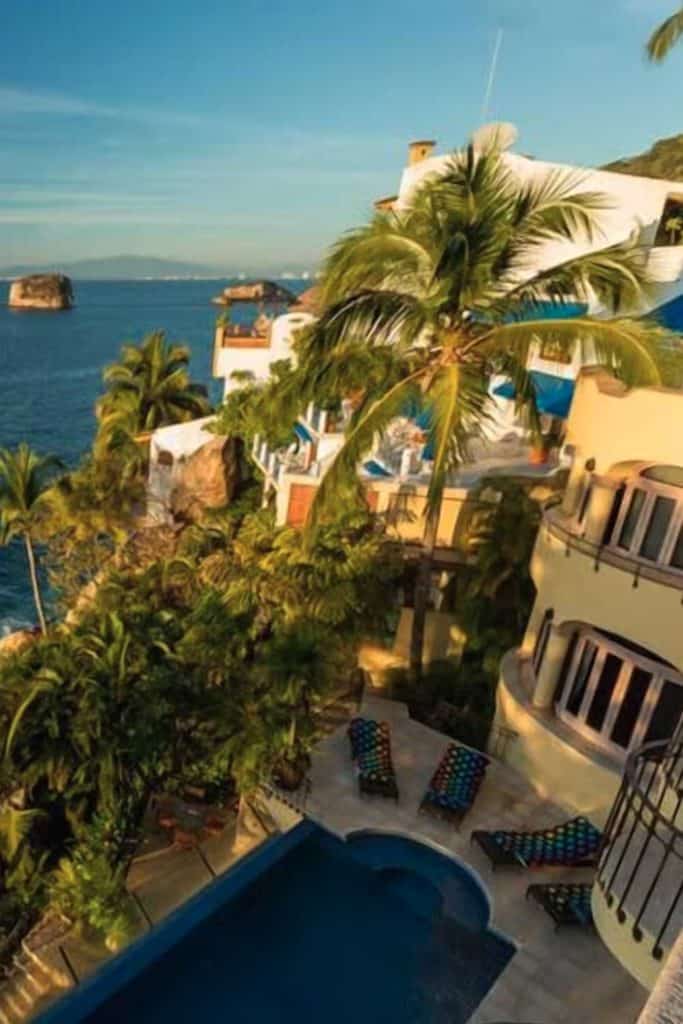 Puerto Vallarta Vacation Rentals Mismaloya Beachfront Villa Oceanfront