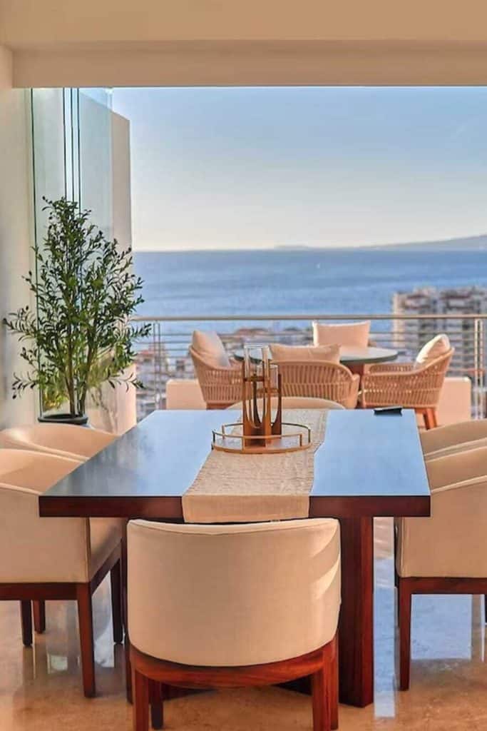 Puerto Vallarta Vacation Rentals Romantic Zone Soho Penthouse Dining Room