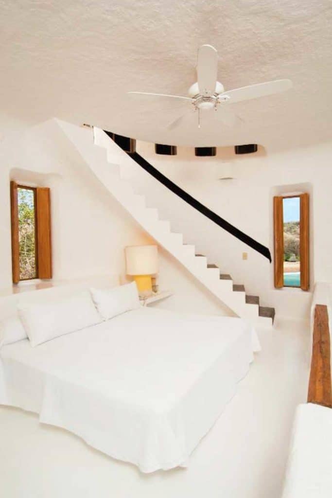 Careyes Mexico Houses Sol De Oriente White Bedroom