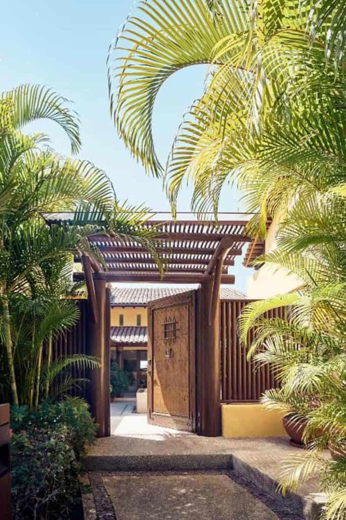 Punta Mita Rentals Four Seasons Ocean Villa Entrance