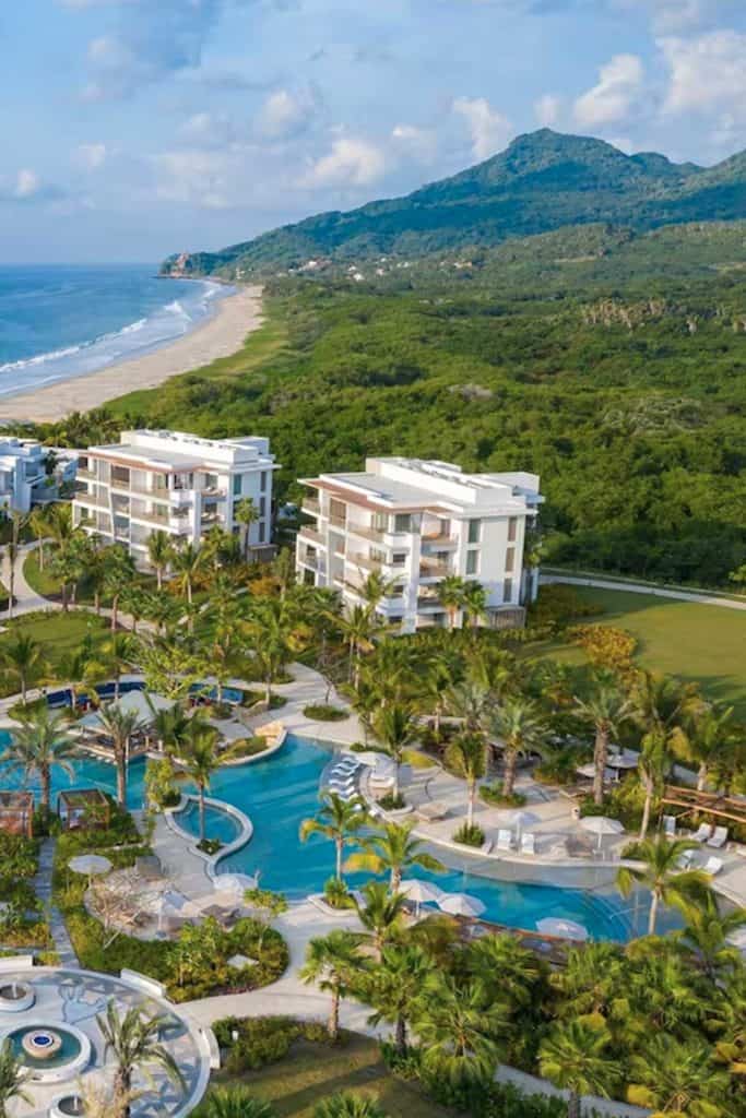 Riviera Nayarit Resorts Conrad Punta De Mita Aerial View