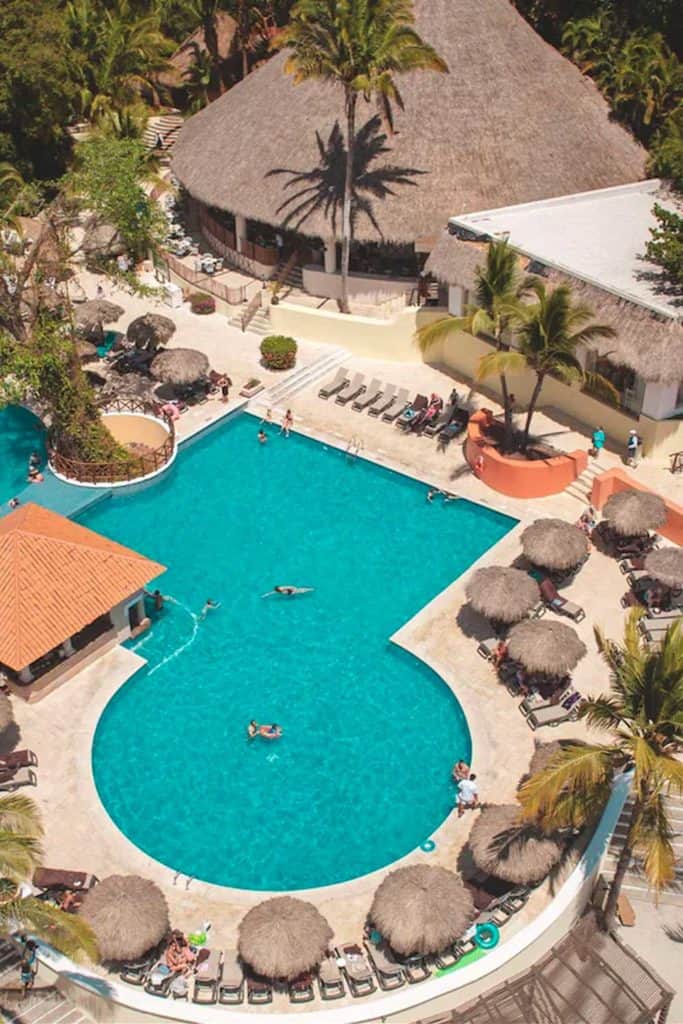 Riviera Nayarit Resorts Grand Palladium Vallarta Outdoor Pool View