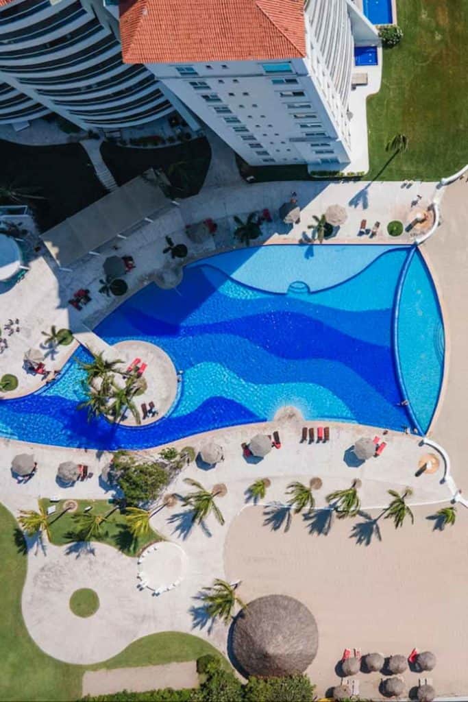 Riviera Nayarit Resorts Wyndham Alltra Vallarta Aerial Pool View