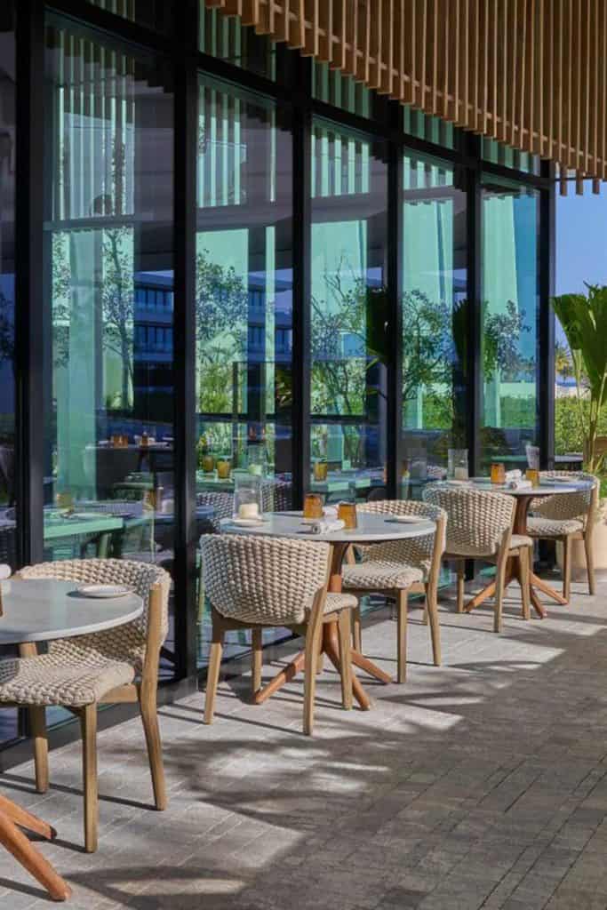 St Regis Riviera Maya Chaya Restaurant Terrace