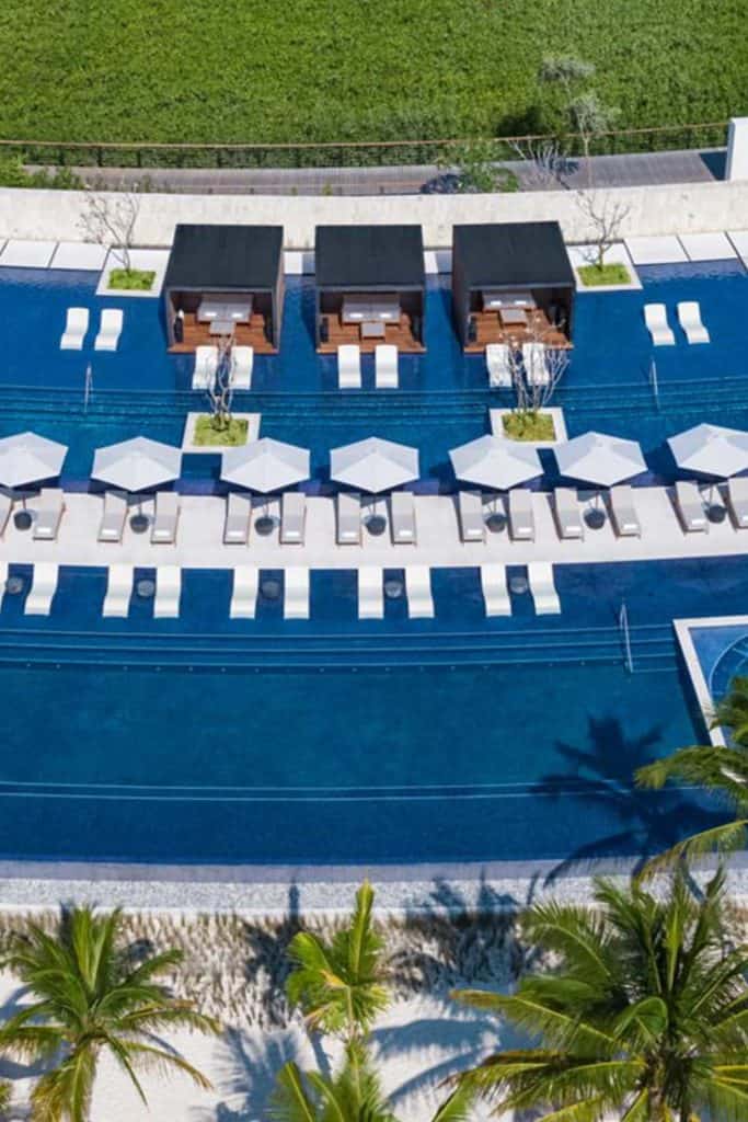 St Regis Riviera Maya Family Pool Cabanas