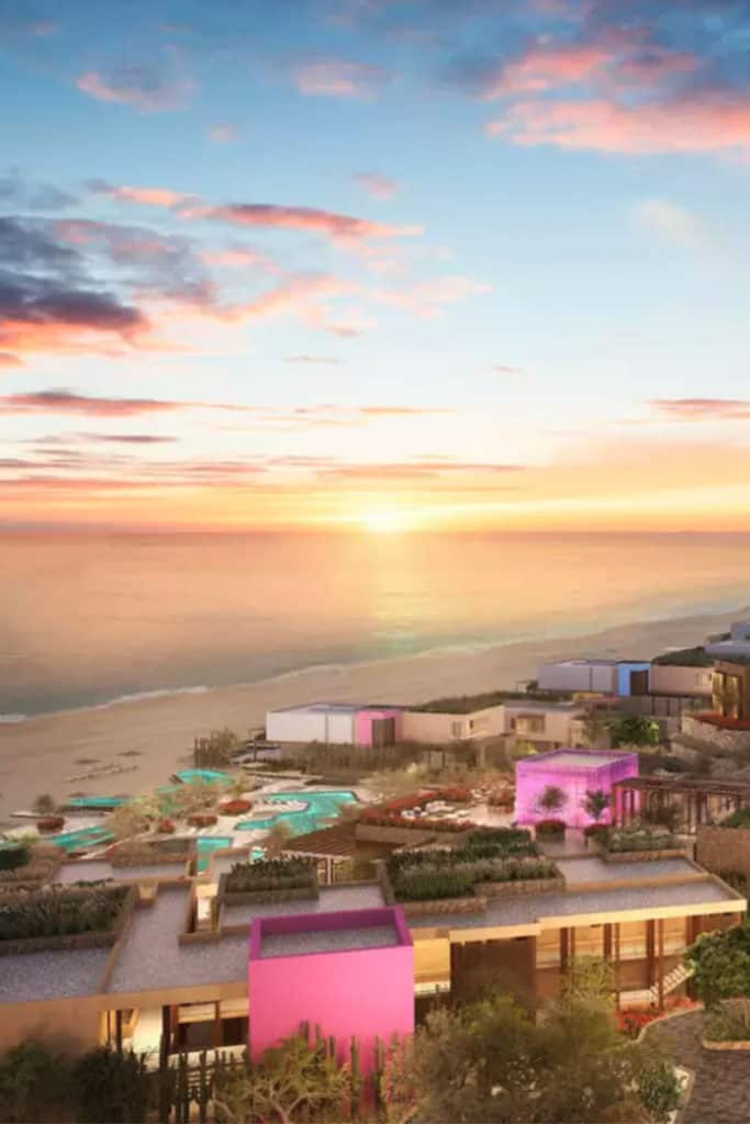 New Resort Cabo St Regis Los Cabos Sunset