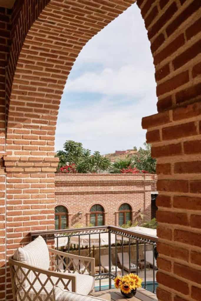 New Resort Cabo Todos Santos Boutique Hotel Balcony