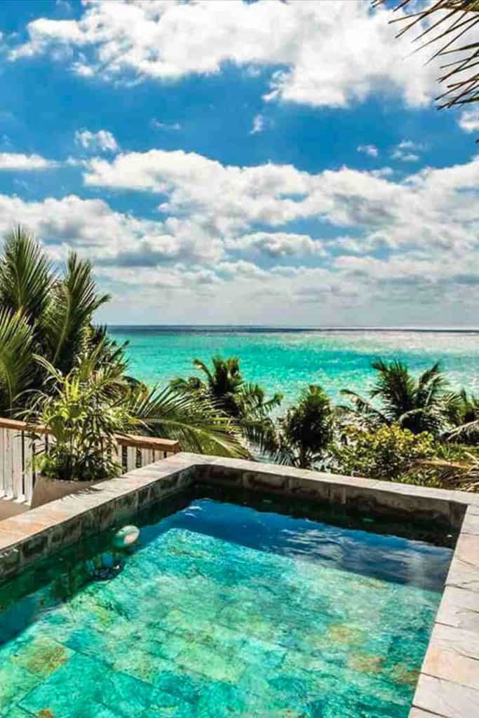 Tulum Villas Secluded Tulum Villa Pool View