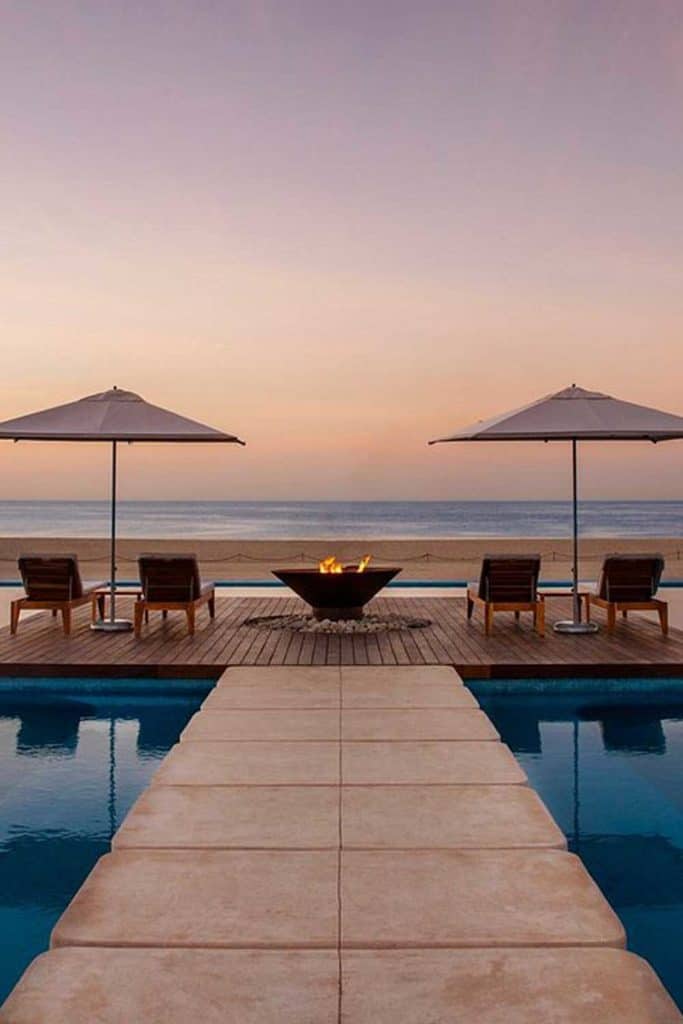 Vidanta Los Cabos Infinity Pool Sunset