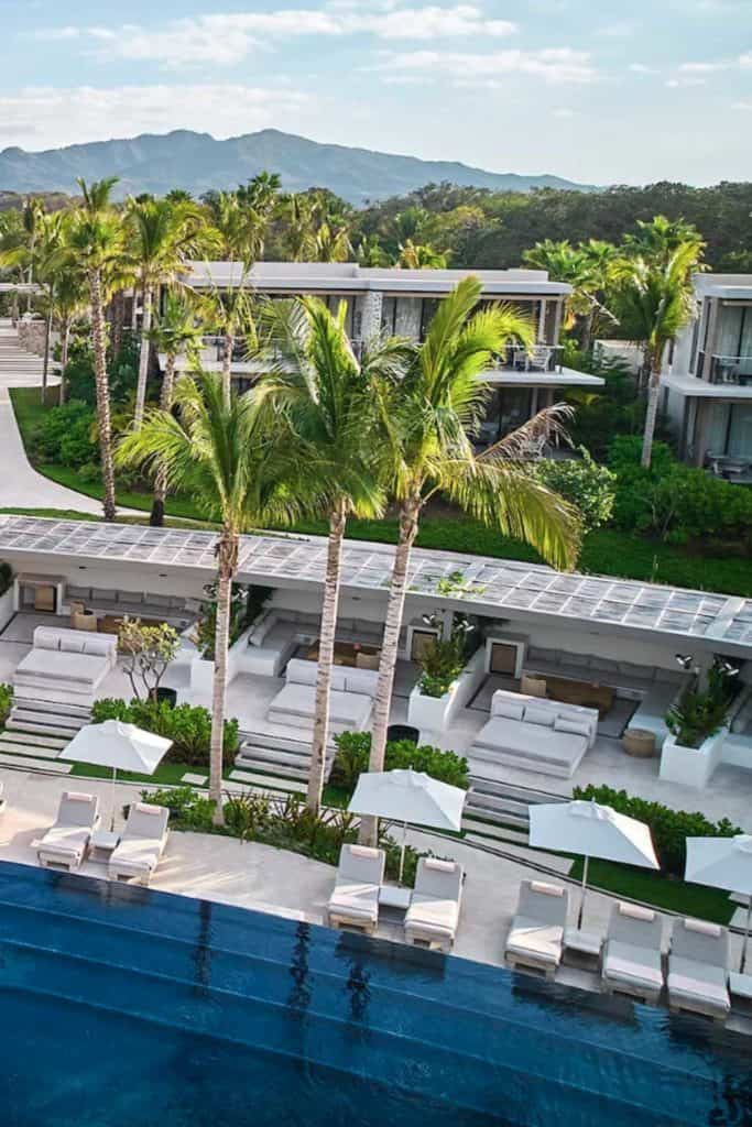 Auberge Punta Mita Aerial Pool View