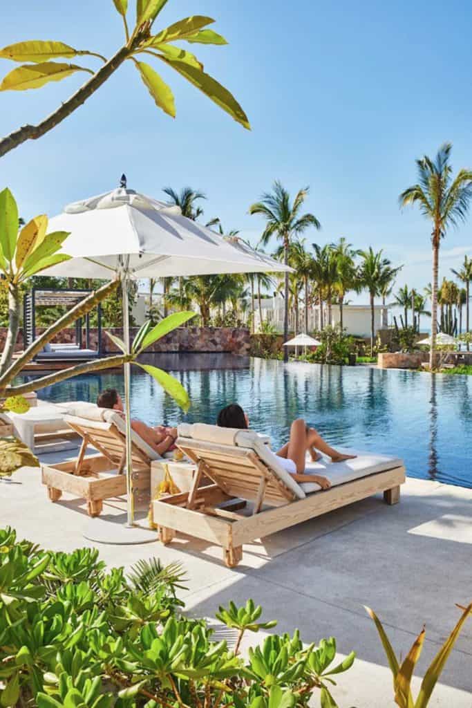 Auberge Punta Mita Poolside Lounging