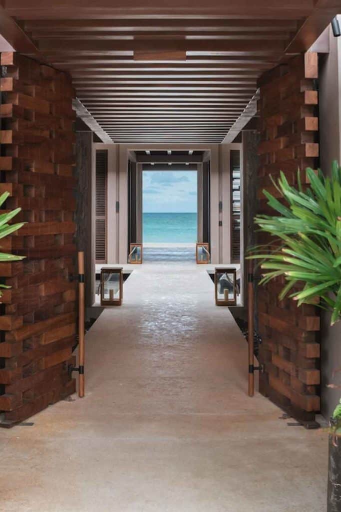 Rosewood Mexico Mayakoba Entrance