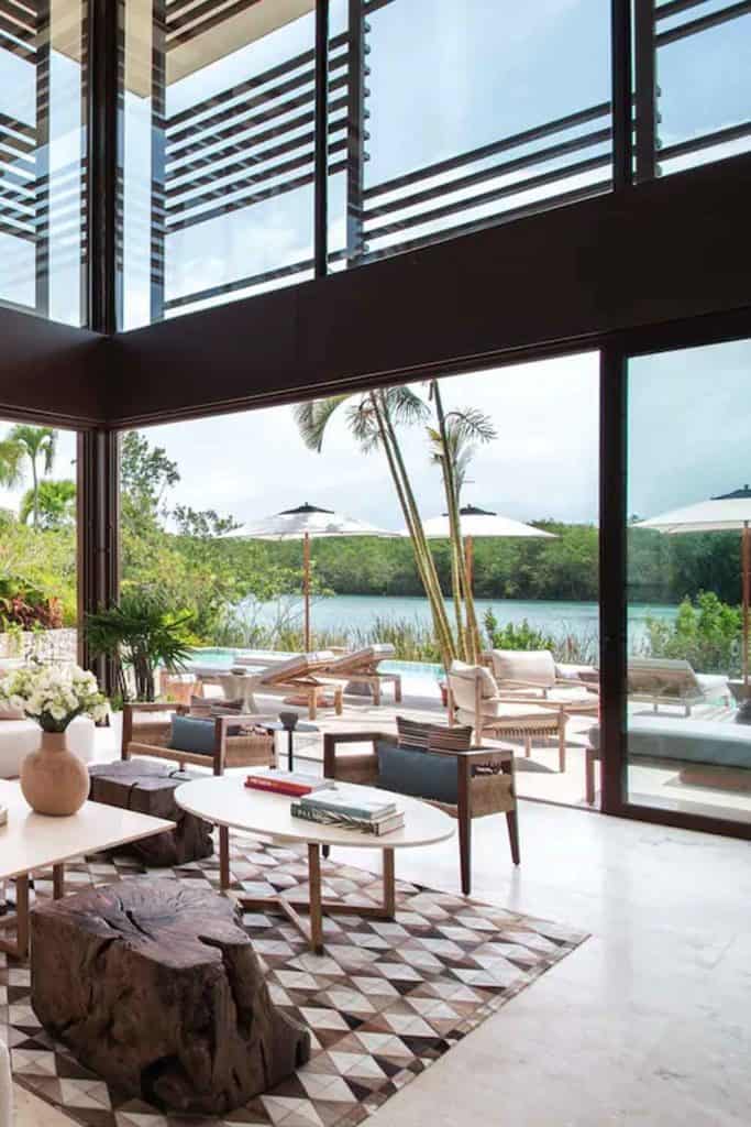 Rosewood Mexico Mayakoba Living Area