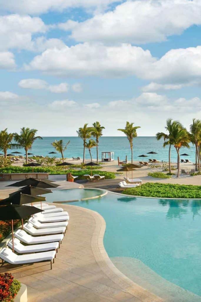 Rosewood Mexico Mayakoba Pool Area View