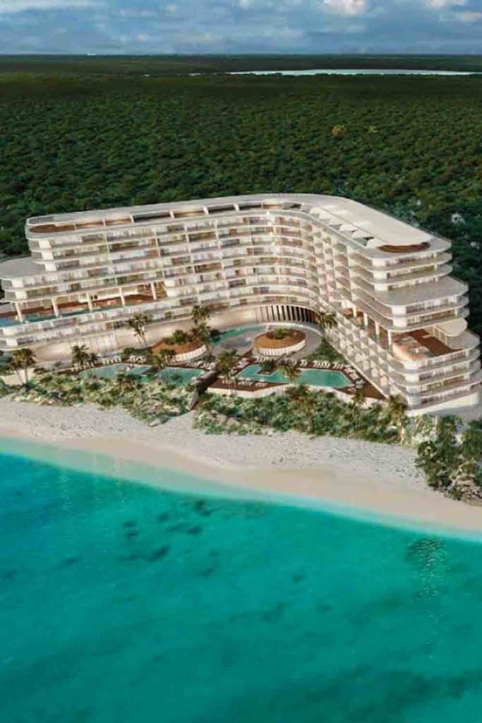 St Regis Costa Mujeres Aerial View