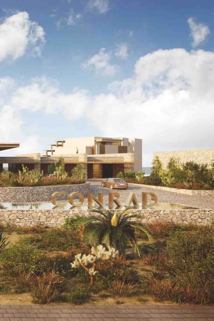Conrad Los Cabos Entrance